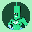 Green Candle Man CANDLE Green Candle Man CANDLE